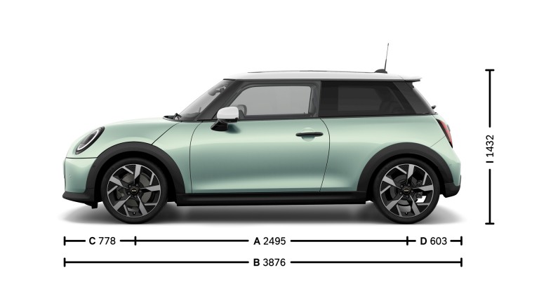 MINI Cooper 3-door - dimensions - intro image